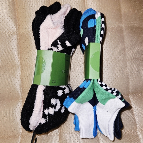 Kate Spade 3pk Low Cut or No Show Socks - Picture 3 of 16